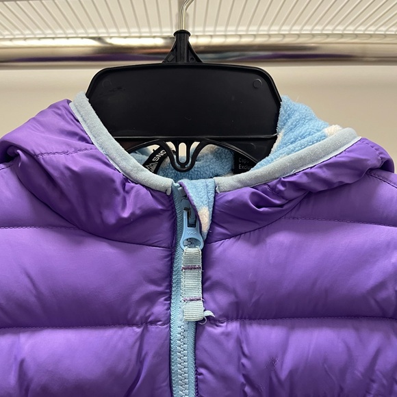 Snozu Purple Puffer Coat, size 6 - Picture 4 of 8